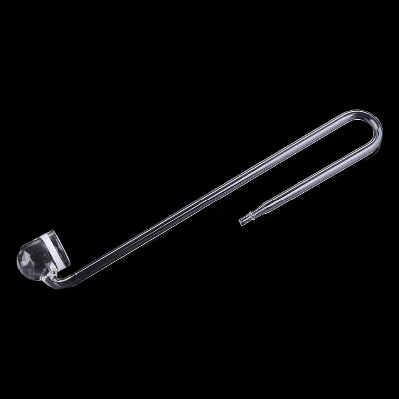 Aquarium Plant Delivery - Glass CO2 Diffuser Transparent Atomizer U-shape