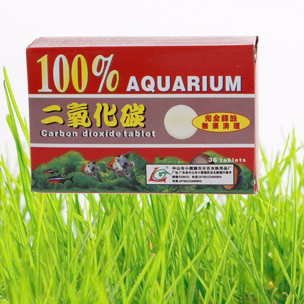 Aquarium Plant Nutrients - 36Pcs CO2 Tablets Carbon Dioxide Replenishment