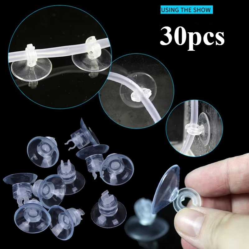 Aquarium Lily Pipe - Suction Cup Aquarium Sucker for 4mm