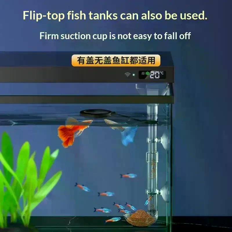 Aquarium Plant Nutrients - Telescopic Fish Tank Feeding Tube Adjustable