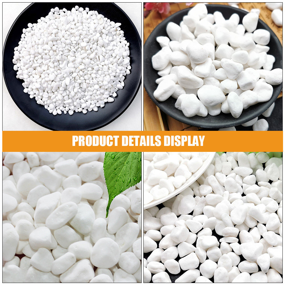1Set White Decorative Stone Aq - огляд і ціна Aquarium Plant Gravel