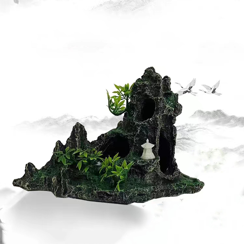 Resin Aquarium Rockery Mountai - огляд і ціна Planted Aquarium Media
