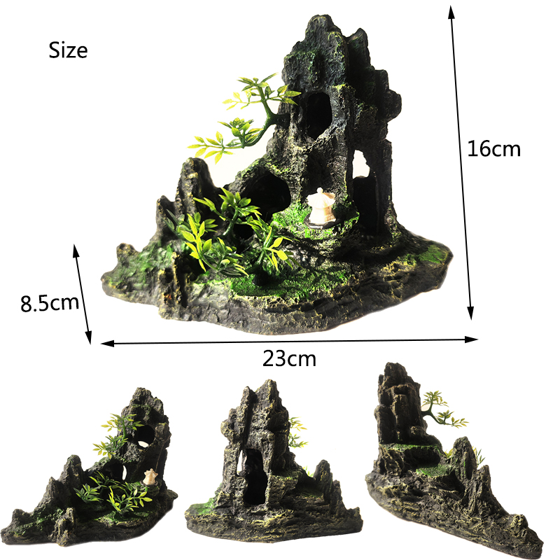 Resin Aquarium Rockery Mountai - огляд і ціна Planted Aquarium Media
