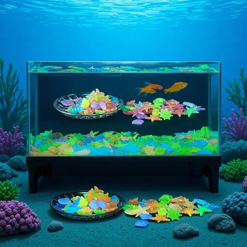Glowing Luminous Ocean Stones  - огляд і ціна Aquarium Plant Delivery