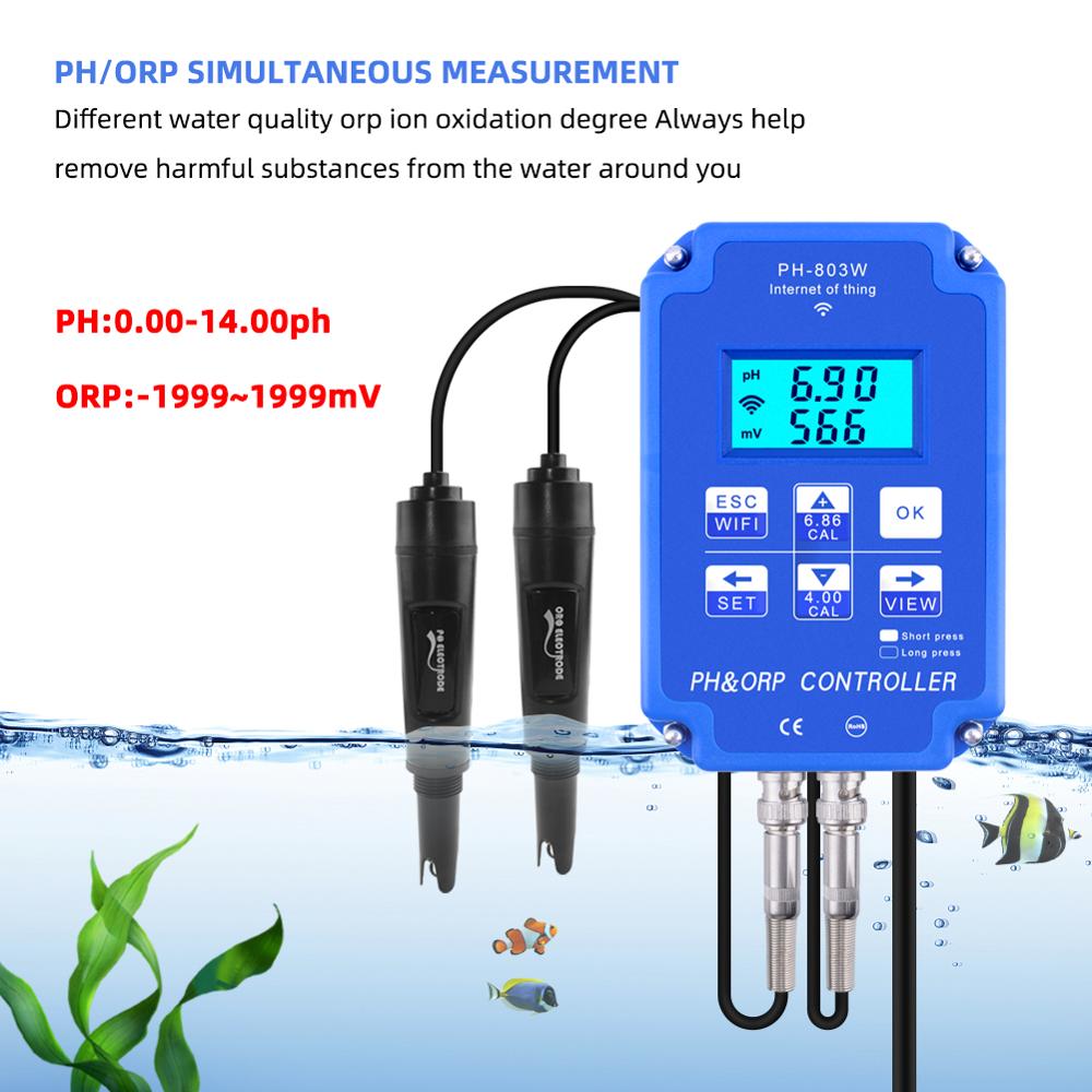 Yieryi Digital PH WiFi ORP Red - огляд і ціна Planted Aquarium Test Kit
