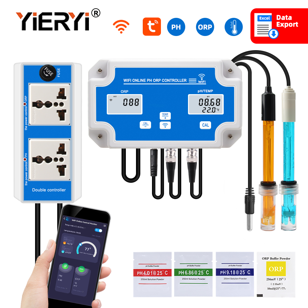 Smart WIFI Online Meter PH ORP - огляд і ціна Planted Aquarium Test Kit