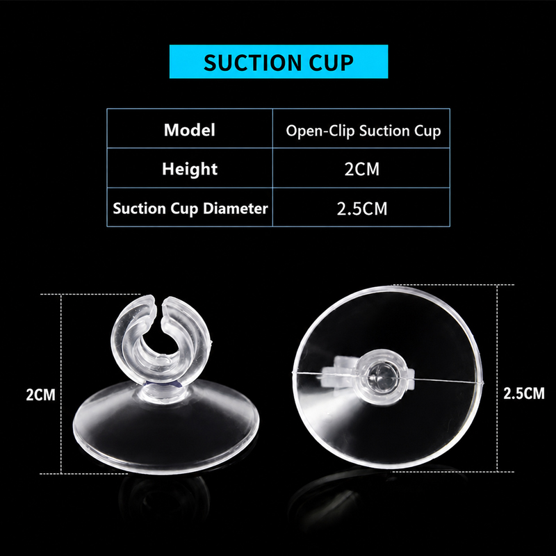Aquarium Suction Cup 10PC Fish - огляд і ціна Aquarium Lily Pipe