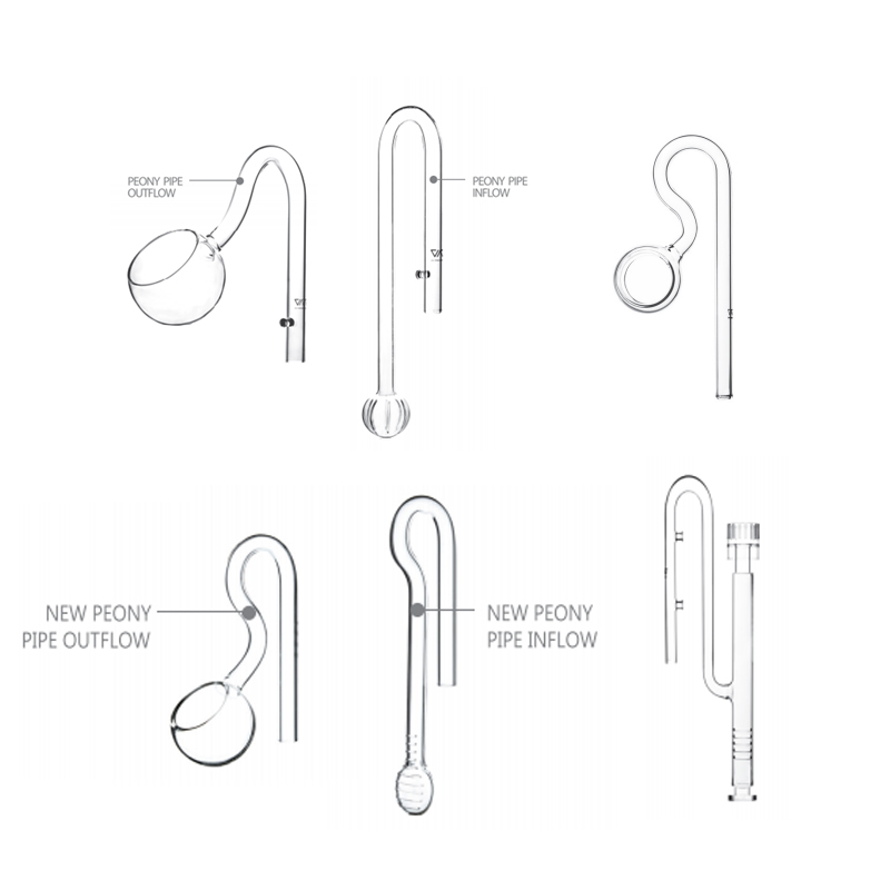 VIV High Quality Glass Inflow  - огляд і ціна Aquarium Lily Pipe