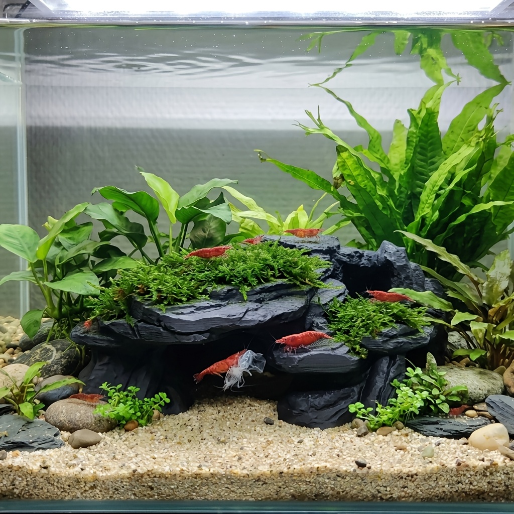 PLA Cave Aquarium Hidden Fish  - огляд і ціна Aquarium Plant Root Tabs