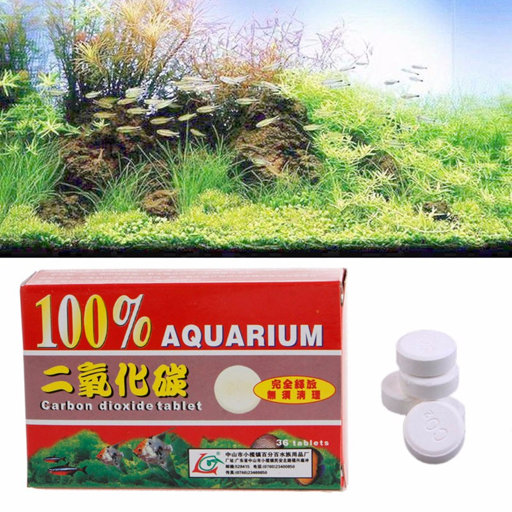 36Pcs CO2 Tablets Carbon Dioxi - огляд і ціна Aquarium Plant Nutrients