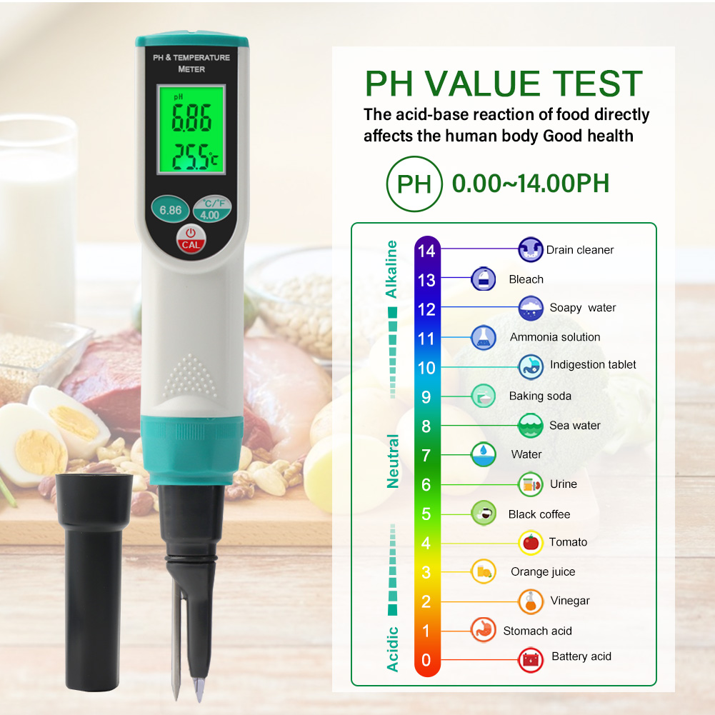 Yieryi Digital Ph Meter 0.00-1 - огляд і ціна Planted Aquarium Test Kit
