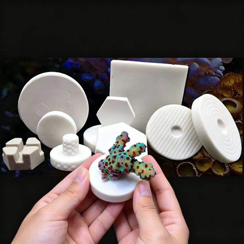 SPS Ceramic Coral Frag Plugs B - огляд і ціна Aquarium Plant Ornament