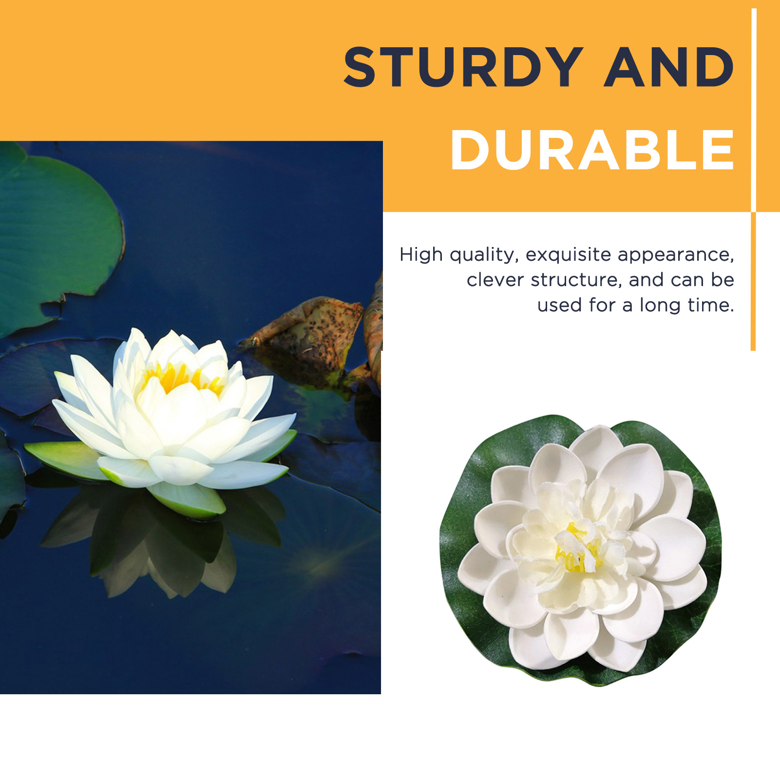 5pcs/set 10cm Artificial Lotus - огляд і ціна Aquarium Plant Ornament