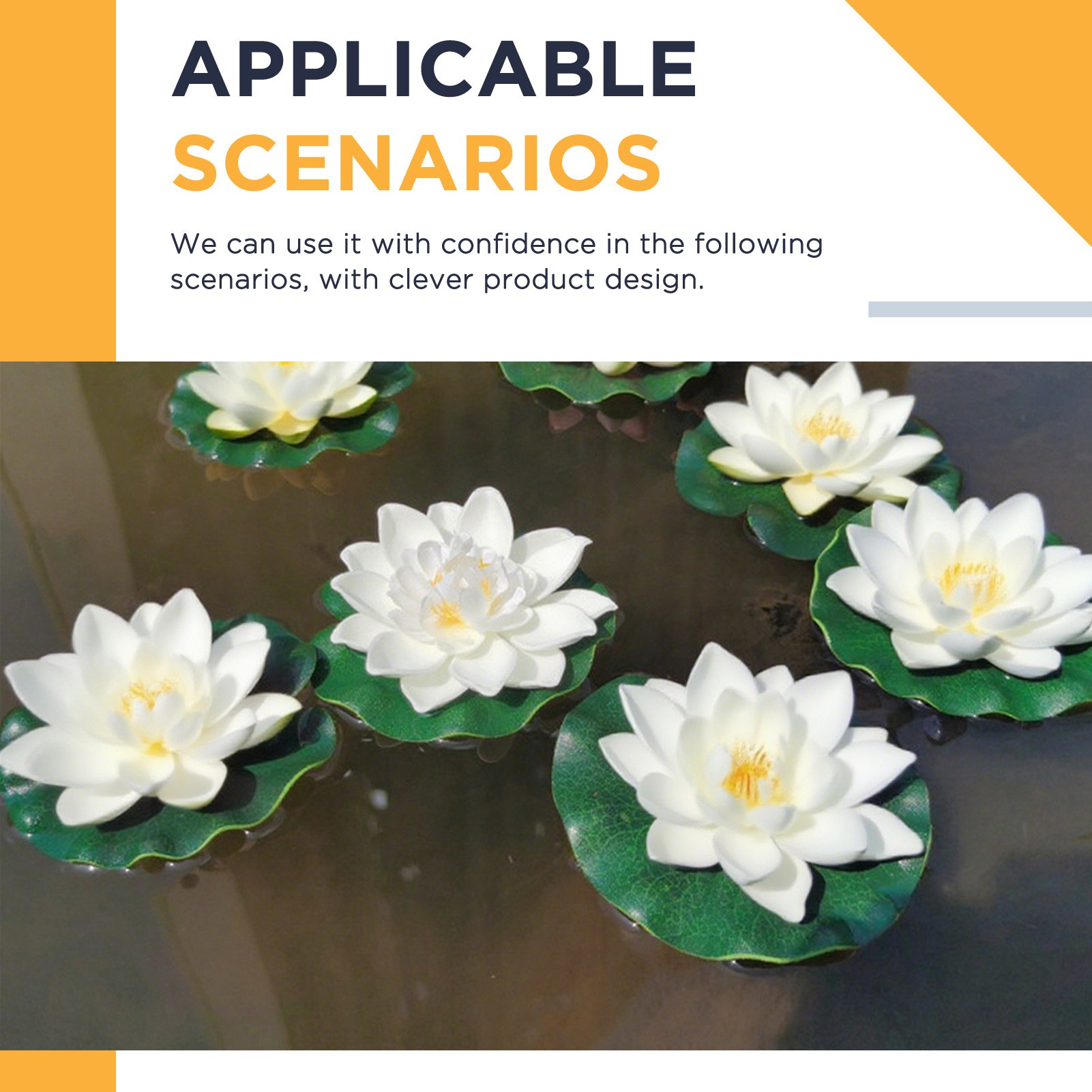 5pcs/set 10cm Artificial Lotus - огляд і ціна Aquarium Plant Ornament