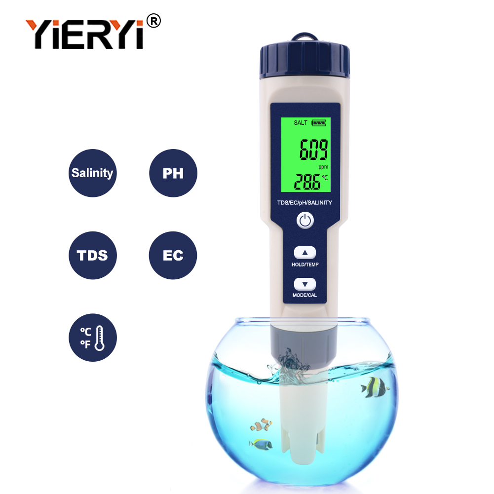 10 in 1 Water Quality Monitor  - огляд і ціна Planted Aquarium Test Kit