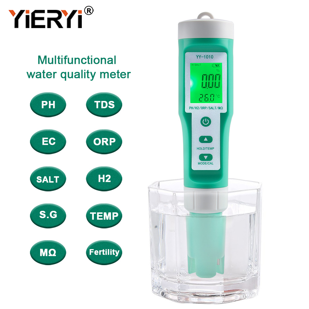 10 in 1 Water Quality Monitor  - огляд і ціна Planted Aquarium Test Kit