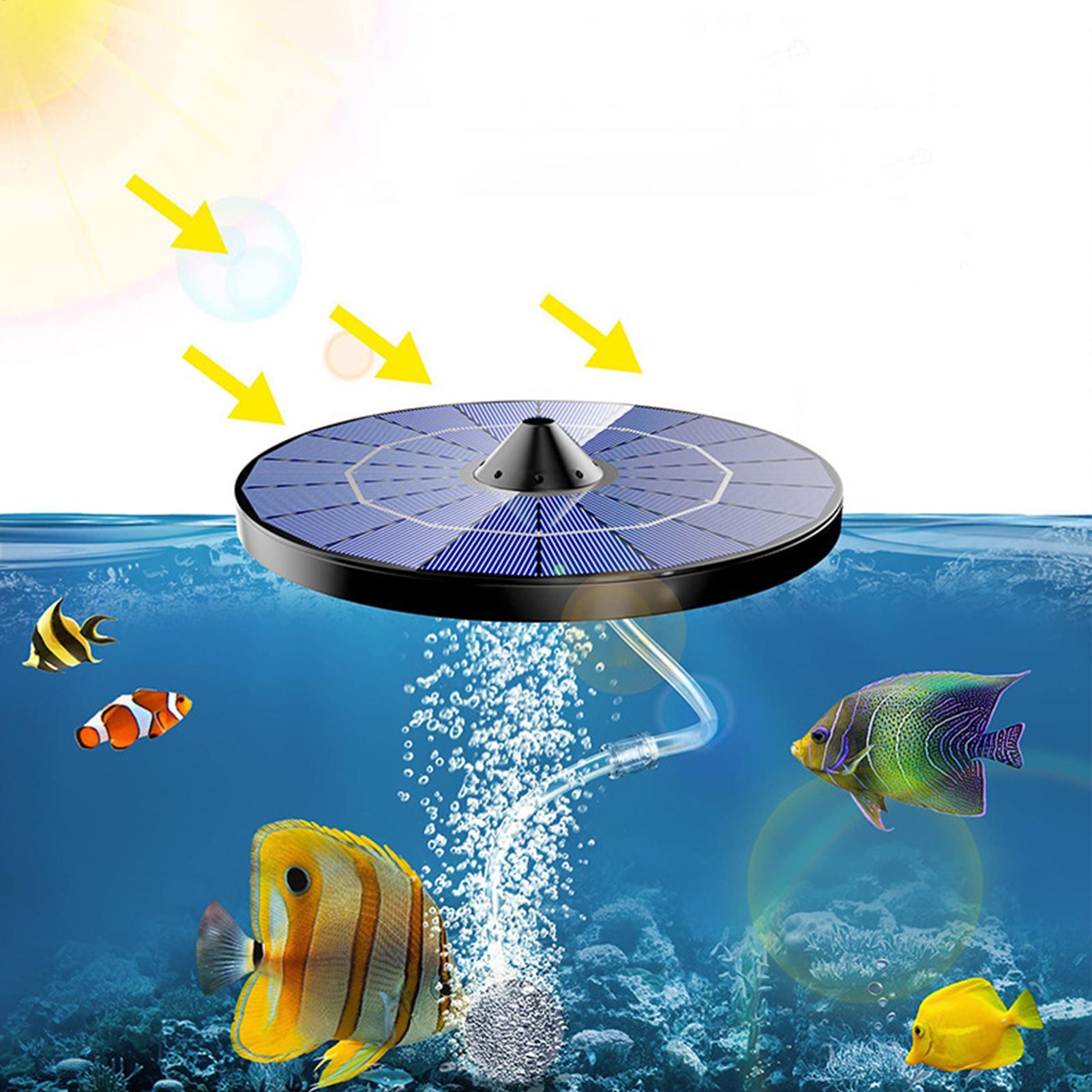 Solar-powered pond aerator pum - огляд і ціна Aquarium Lily Pipe