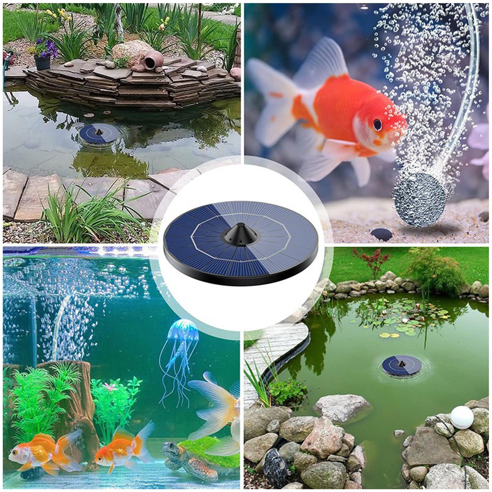 Solar-powered pond aerator pum - огляд і ціна Aquarium Lily Pipe