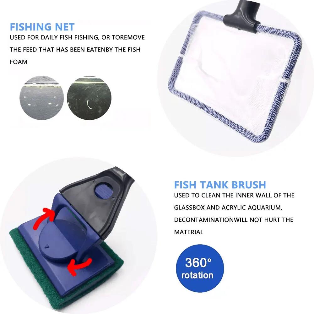 5in1 Aquarium Cleaning Tool Pl - огляд і ціна Aquarium Plant Gravel