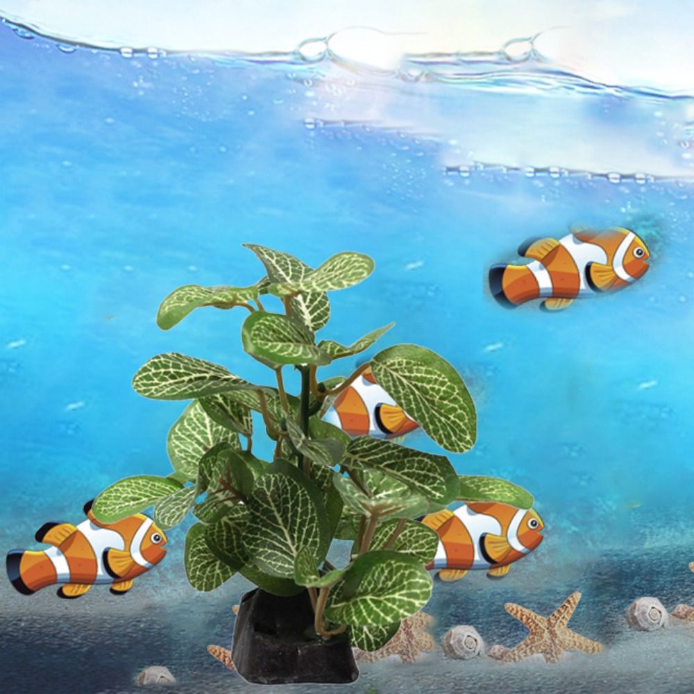 Decorative Silk Realistic Unde - огляд і ціна Planted Aquarium Jar