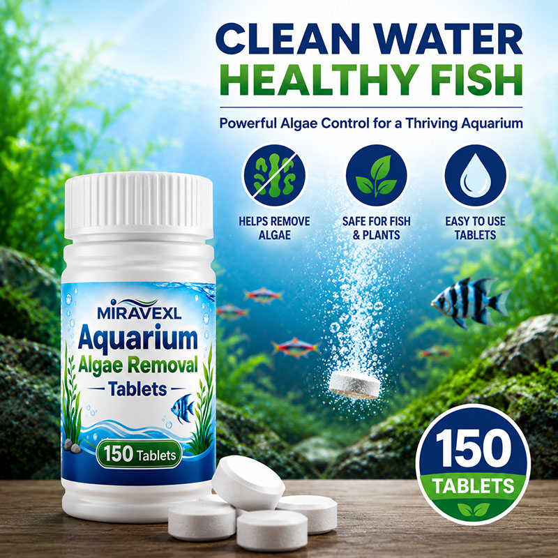 MIRAVEXL 150 Aquarium Algae Re - огляд і ціна Aquarium Plant Vitamins