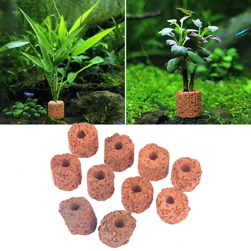 ^10Pcs Plant Ring Aquarium Fix - огляд і ціна Planted Aquarium Media