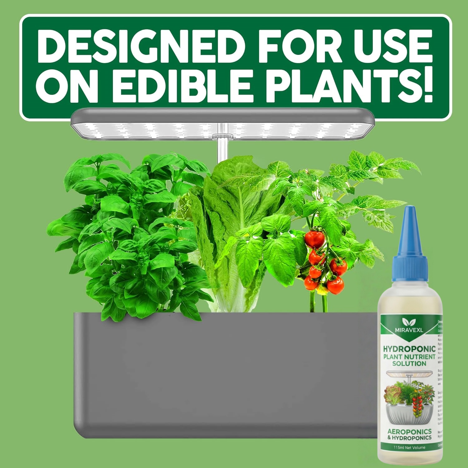 MIRAVEXL Hydroponic Liquid Fer - огляд і ціна Liquid Fertilizer All In