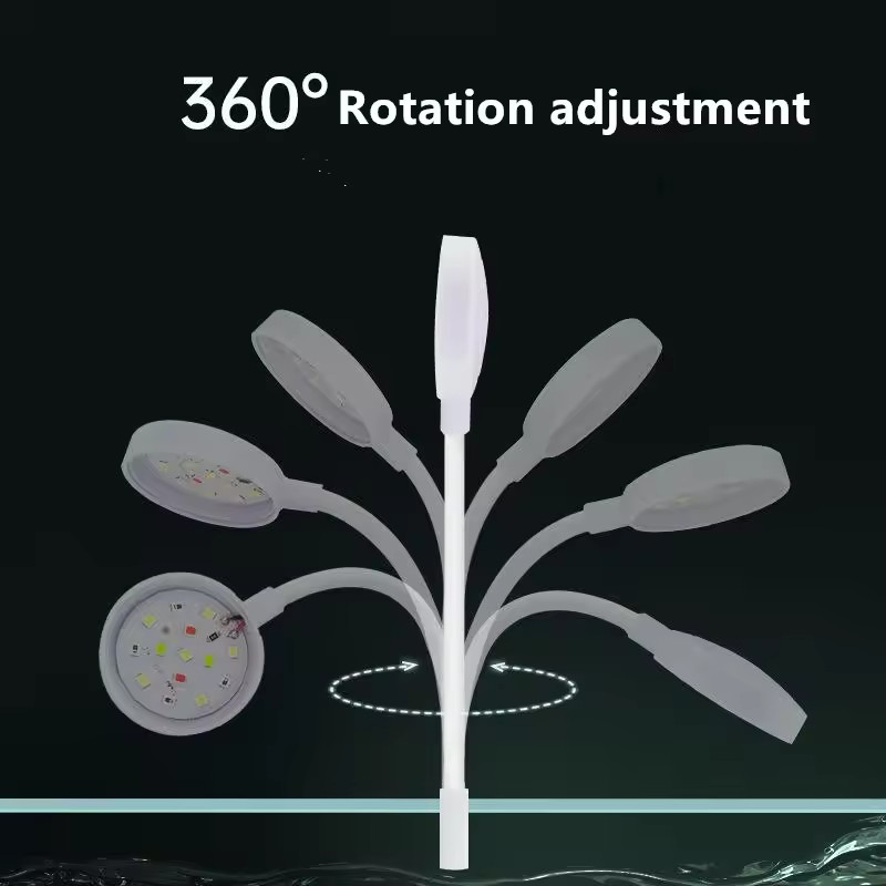 USB LED Fish Tank Clip Lamp Hi - огляд і ціна Aquarium Plant Vitamins