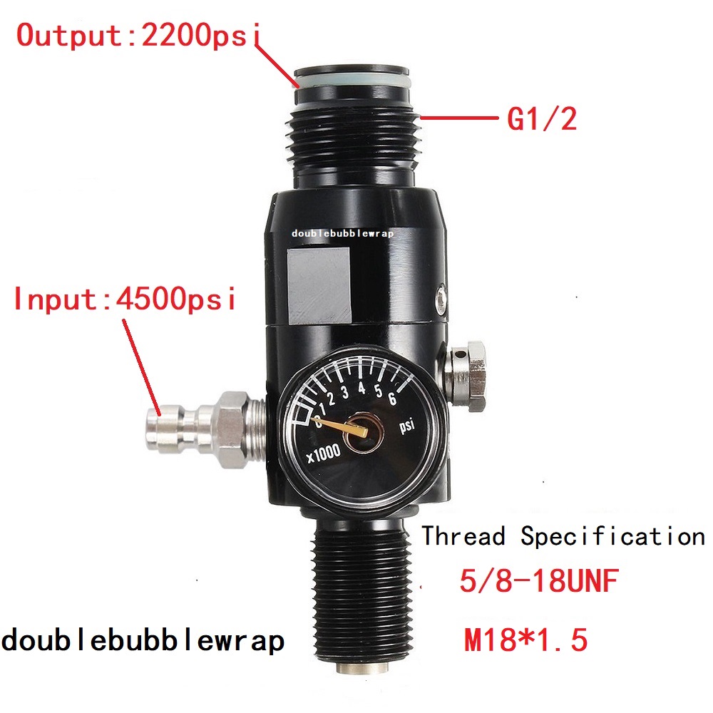 Regulator Valve 5/8-18UNF or M - огляд і ціна Aquarium Plant Delivery