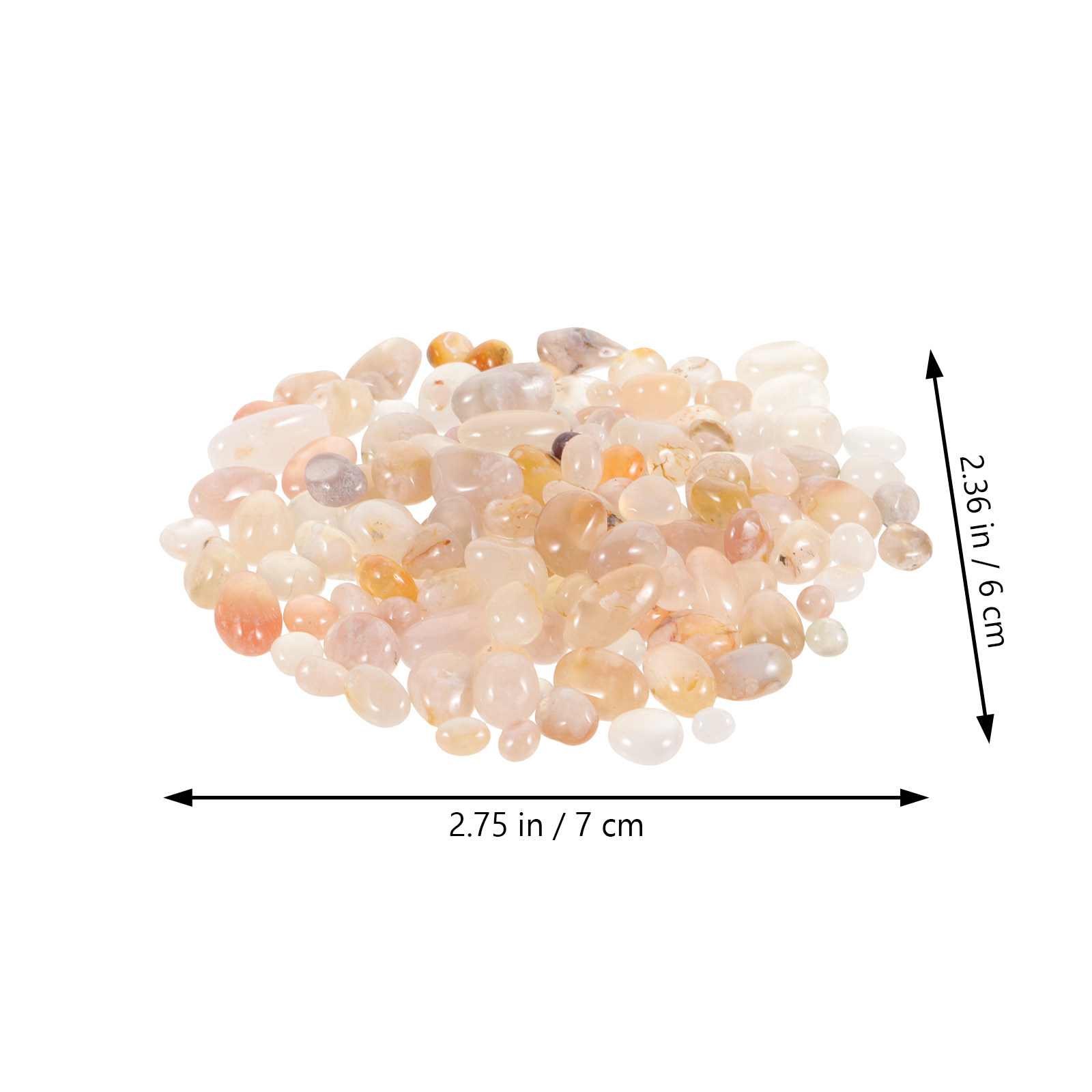 1Set Agate Aquarium Pebbles De - огляд і ціна Aquarium Plant Gravel