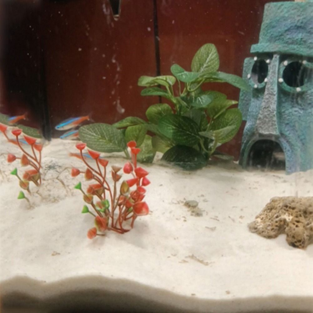 Lifelike Silk Simulated Faux f - огляд і ціна Planted Aquarium Jar